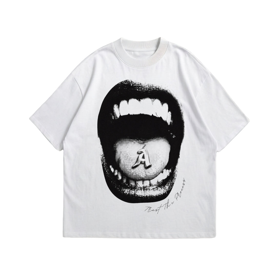 Scream White Tee