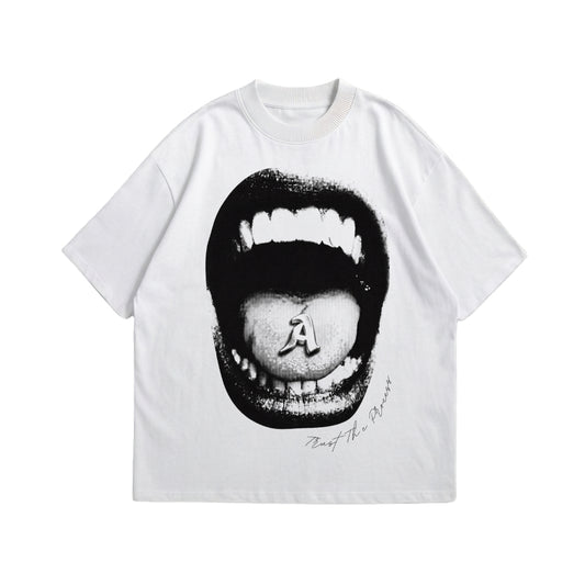 Scream White Tee