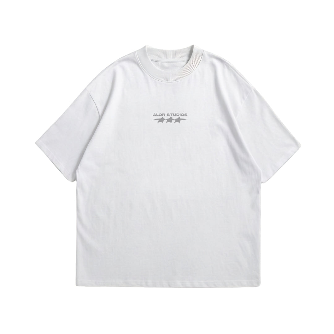 Star White Tee